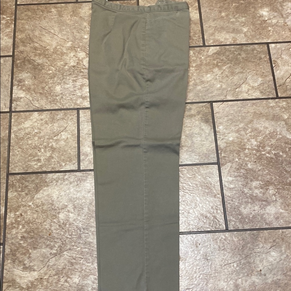 Women’s Vintage Dockers Green Chinos Versatile Cotton Blend-10 Career Retro